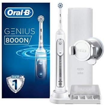 Oral-B Genius 8000 Cepillo Eléctrico Con Tecnología De Braun Plata