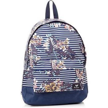 Roxy Sugar Baby Mochila Pequeña, Mujer, Blanco/Azul