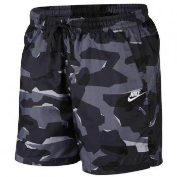 Nike M NSW CE Camo Short Wvn, Hombre, Cool Grey/Anthracite/White, S