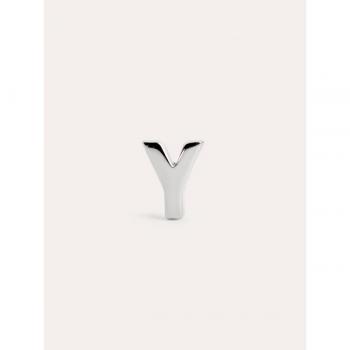 Pendiente Suelto Singularu Letter Plata - Letra Y
