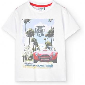 Camiseta de niño de manga corta con dibujo frontal -BCI