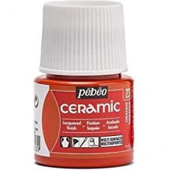 Pintura Cerámica Naranja 45ml - Pébéo