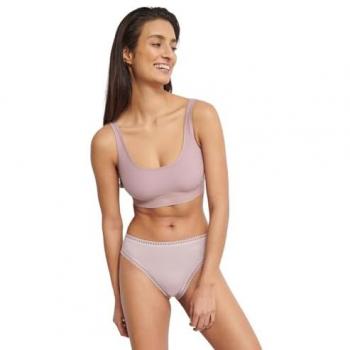 Pack de bragas estilo tai Sloggi Go Crush Multicolor para mujer, algodón, talla XL