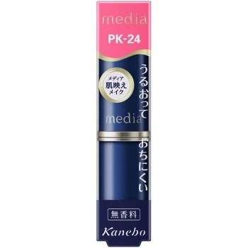Kanebo Media Creamy Long-Lasting Lipstick PK-24