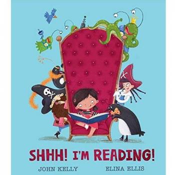 Silencio! Estoy leyendo - Señal de advertencia para lectores