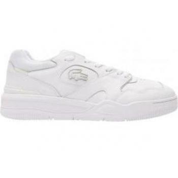 Lacoste Lineshot Premium Leather Men's Low Top Sneakers - White