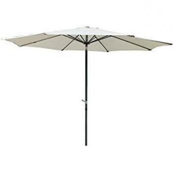 Chillvert KCH210 - Parasol Jardín Aluminio Venecia 300x300x235 cm