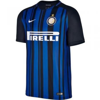 Nike Inter M Nk Brt Stad Jsy Ss Hm Camiseta de Manga Corta, Hombre, Negro