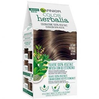 Garnier Herbalia Coloración 100% Vegetal - Castaño Natural, disponible en 6 tonos