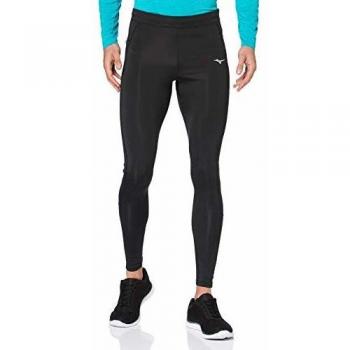 Mizuno Impulse Core Long Ceñidos, Hombre, Negro, Extra-Large