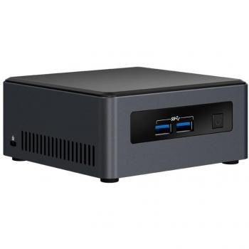 Intel NUC BLKNUC7I3DNH2E PC/Estación de Trabajo Barebone UCFF Negro i3-7100U 2.4GHz DDR4 HDMI USB-C BT LAN WiFi USB 3.0