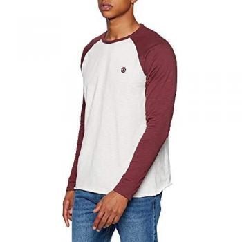 ElementBlunt - Camiseta de Manga Larga - Hombre - XS - Blanco