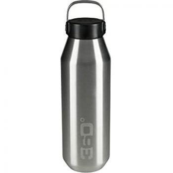 Botella Aislada 360 Degrees Boca Estrecha 750 ml Plata