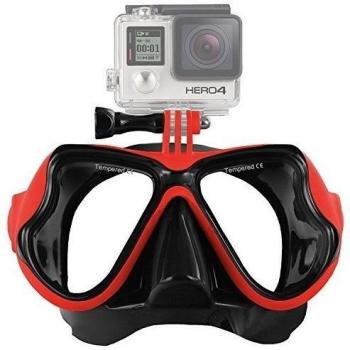 Aokon GoPro Hero4/hero3 +/3 SJ sesión mutli-function - Máscara de buceo gafas para buceo y Snorkeling