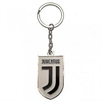 Llavero Juventus FC Plata/Negro One Size