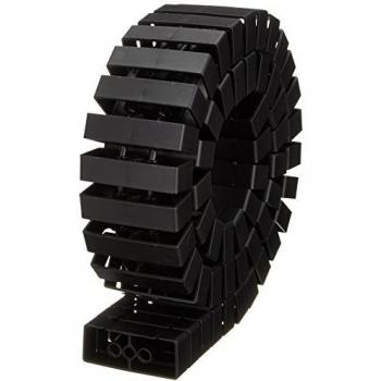 Organizador de Cables Bachmann Kabelschlange Flex II Negro 1000 mm
