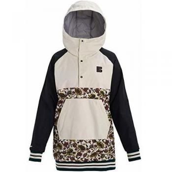 Burton LOYLE Anorak Jacke 2020 True Black/strout White/White Floral, S