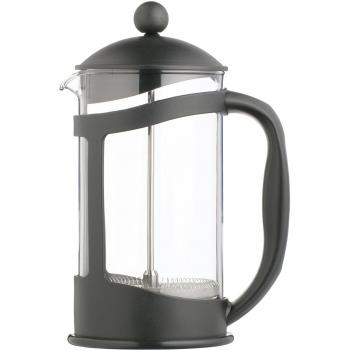 Cafetera de cristal y polipropileno La Cafetiere, 8 tazas, en caja de regalo, color negro