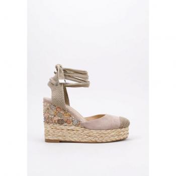 Alma En Pena 470 Esparto con Cuña Mujer Beige