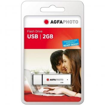 AgfaPhoto 2GB Drive 2GB USB 2.0 Gris unidad flash USB - Memoria USB