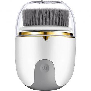 DAM Limpiador facial eléctrico con tecnología de frecuencia dual y tres cabezales intercambiables