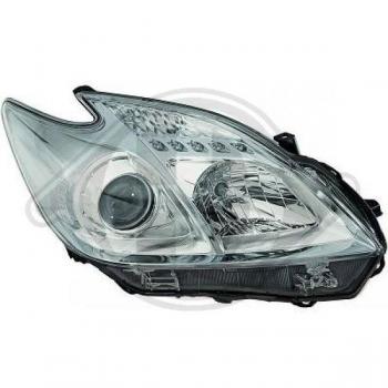 Faro delantero DIEDERICHS 6636180 H11/HB3 con proyector principal