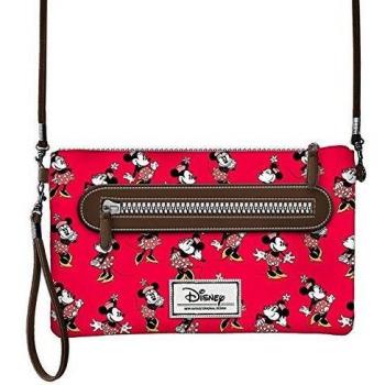 Karactermania Disney Classic Minnie Cheerful Bolsos Bandolera, 28 cm, Rojo