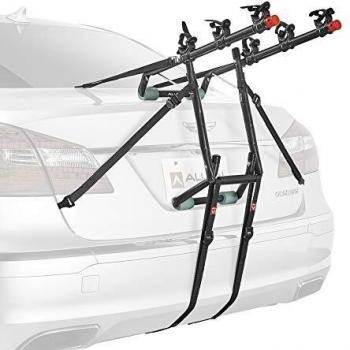 Allen Sports Portabicicletas Deluxe de 3 Bicicletas para Montar en el Maletero, Modelo 103DN-R.