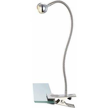 Lámpara de pinza LED Globo Serpent con brazo flexible y 150 lm