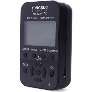 Yongnuo YN-622N-TX LCD Controlador Diparador Inálambrico i-TTL Transmisor para Nikon D7000 LF329