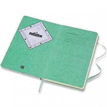 Libreta Moleskine Monopoly Edición Limitada Grande Páginas Blancas Tapa Dura