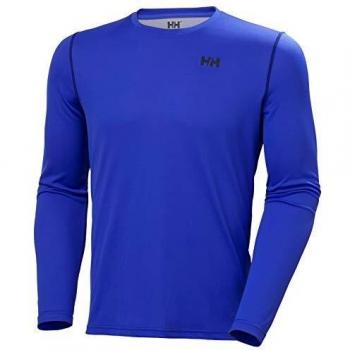 Helly Hansen HH LIFA Active Solen LS Camiseta Técnica De Protección Solar Manga Larga, Hombre, Royal Blue, XL