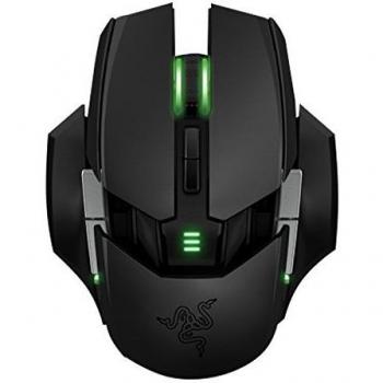 Razer Ouroboros - Ratón (RF inalámbrico, 4G Dual Sensor, Juego, Negro, Baterías, Níquel-Hidruro metálico (NiMH))