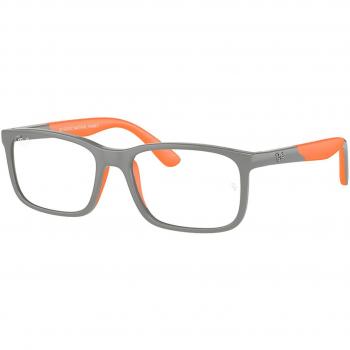 Ray-Ban Kids RY1621F Asian Fit 3930 Kids' Eyeglasses Grey Size 49 (Frame Only) - Blue Light Block Available