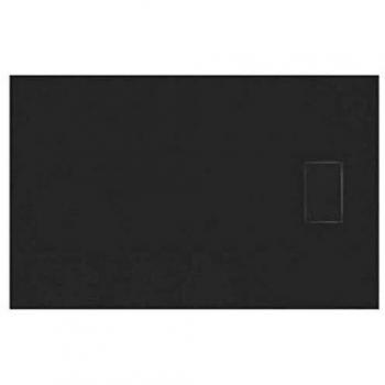 Plato de Ducha Stone Essence Slim Rectangular Blanco 80 x 90 cm