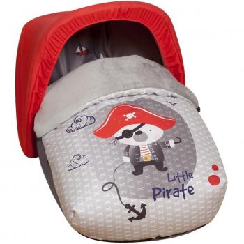 Babyline  - Saco universal de invierno  little pirate para silla de auto/grupo 0 gris