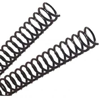 ESPIRAL METÁLICO 26 MM NEGRO PARA ENCUADERNACIÓN Y PLASTIFICACIÓN
