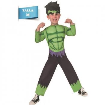 Disfraz de Forzudo Verde para niño