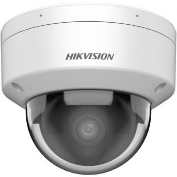 Cámara IP Dome Hikvision 4MP AcuSense 2.8mm PoE IP67 IK10 H.265+ MicroSD