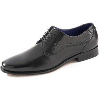 Bugatti Men's Lace-Up Flats Black Size: 6 UK