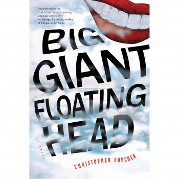 Cabeza Flotante Gigante - Christopher Boucher
