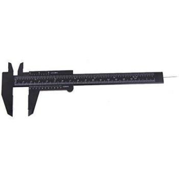 Nueva De 150 Mm De Plástico Mini Herramienta De Medición De Calibre Vernier Pinza Deslizante Regla