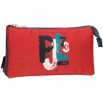Pepe Jeans James Neceser de Viaje, 22 cm, 1.32 litros, Multicolor