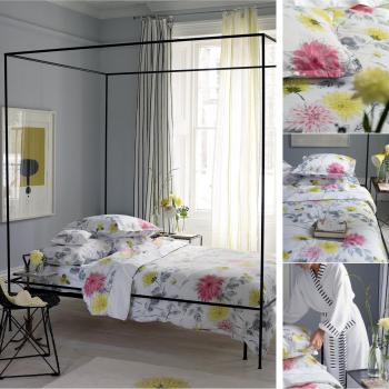 Designers Guild Housse de couette AMALA - 140X200 cm - Fundas para edredón, satén y algodón, color multicolor