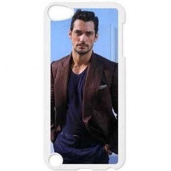 ipod 5 Cell Phone White Cover Case David Gandy_003