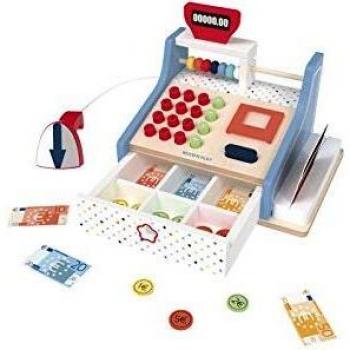 Caja Registradora de Madera Wood'n Play con Accesorios Interactivos