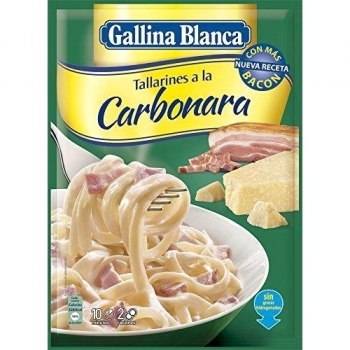 Gallina Blanca - Tallarines a la Carbonara, 143 g - [pack de 6]