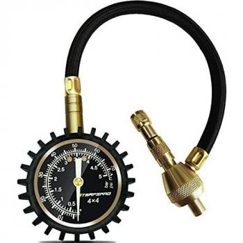 ATsafepro manómetro presión neumáticos,2 en 1 profesional desinflador de ruedas 4x4,Mandril especial de 75 psi,Para 4x4 accesorios todoterreno