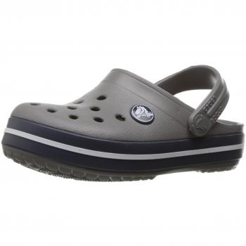 Crocs Crocband Clog Kids, Zuecos, Smoke/Navy, 33/34 EU