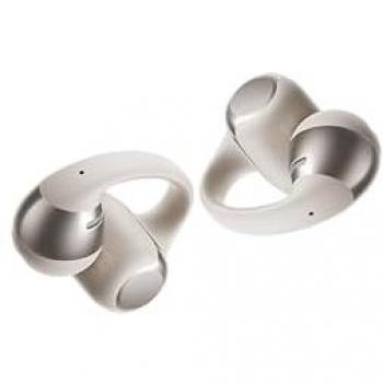 SHOKZ OpenDots One Wireless Ear-hook Headphones - Grey, Active Noise Cancelling, Dolby Audio, Lightweight, Comfortable for Calls/Music/Sport